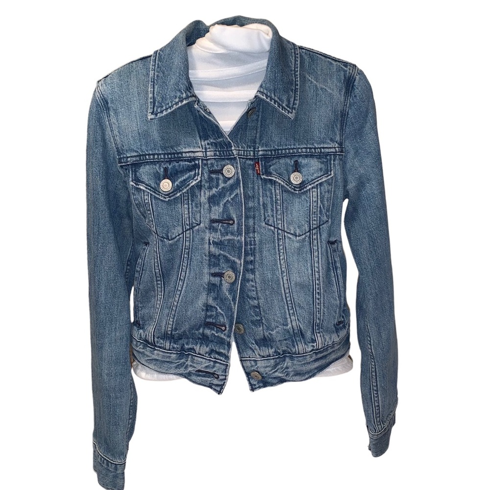 Levi’s Women’s Cropped Jean Jacket Size XS